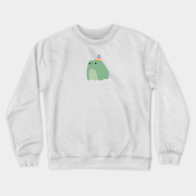 Pride Frog (Gay/MLM) Crewneck Sweatshirt by i-probably-don't-exist